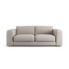 Habitat Ayr Large Fabric 3 Seater Sofa - Stone