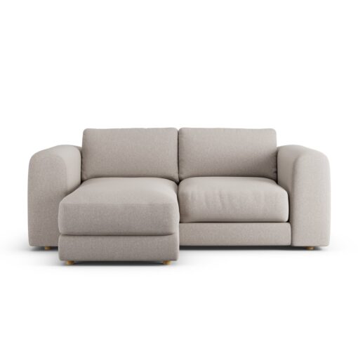 Habitat Ayr Reversible Corner Sofa - Stone - Ash Leg