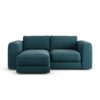 Habitat Ayr Reversible Corner Sofa - Teal - Ash Leg