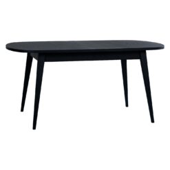 Habitat Etta Extending 6 - 8 Seater Dining Table Black Stain