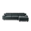 Habitat Hendricks Right Hand Corner Sofa -Charcoal-Black Leg