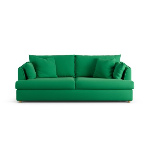 Habitat Holmfirth Fabric 3 Seater Sofa - Emerald Green