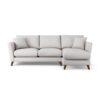 Habitat Lomond Right Hand Corner Sofa - Natural - Dark Leg