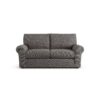 Habitat Molton Fabric 2 Seater Sofa - Charcoal