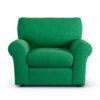 Habitat Molton Fabric Armchair - Emerald Green