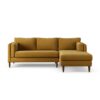 Habitat Newington Right Hand Corner Sofa - Gold - Dark Leg