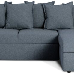 Habitat Oxford Right Hand Chaise Sofa Bed - Blue