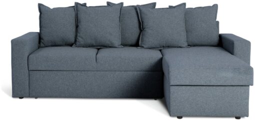 Habitat Oxford Right Hand Chaise Sofa Bed - Blue