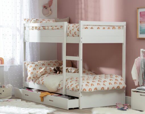 Habitat Rico Bunk Bed with Drawer - White