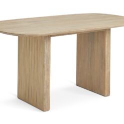 Habitat Samara Solid Wood 6 Seater Dining Table - Natural