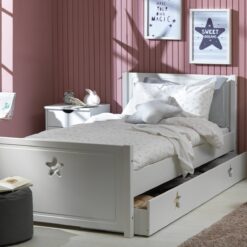 Habitat Stars Single Bed Frame With Drawer - White