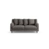 Habitat Swift Fabric 2 Seater Sofa - Charcoal - Dark Leg