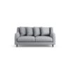 Habitat Swift Fabric 2 Seater Sofa - Grey - Dark Leg