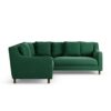 Habitat Swift Reversible Corner Sofa - Green - Dark Leg