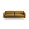 Habitat Turnmill Fabric 3 Seater Sofa - Gold - Ash Leg