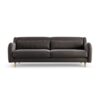 Habitat Turnmill Velvet 4 Seater Sofa - Grey - Ash Leg