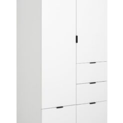 Habitat Zeke 2 Door Wardrobe - White