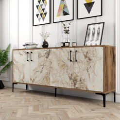 Hirschman 180 Cm Wide Sideboard