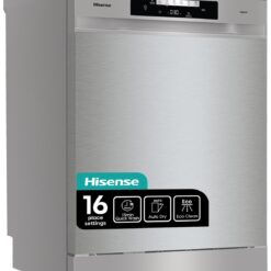 Hisense HS643D60XUK Full Size Dishwasher - S/Steel