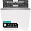 Hisense HV673C61UK Full Size Integrated Dishwasher - White