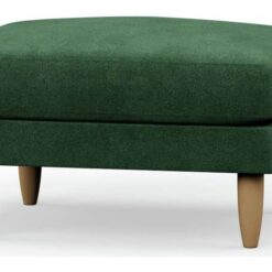 Hutch Fabric Footstool - Sage Green