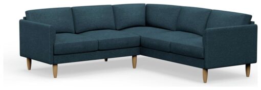 Hutch Plus Reversible Curve Arm 5 Seater Sofa - Aegean Blue