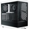 Hyte Y40 Mid Tower ATX Computer Case - White & Black