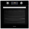 Indesit Aria IFW6340BL Built In Single Electric Oven - Black