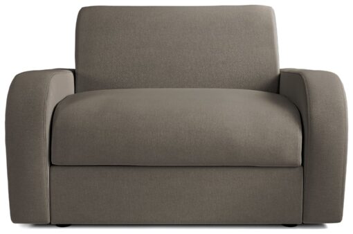 Jay-Be Deco Fabric Love Chair Sofa Bed - Pewter