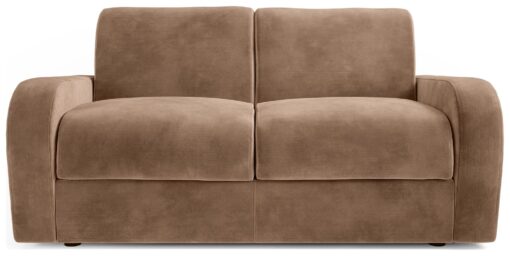 Jay-Be Deco Velvet 2 Seater Sofa Bed - Beige