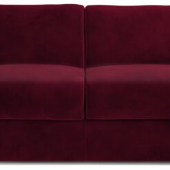 Jay-Be Deco Velvet 2 Seater Sofa Bed - Burgundy