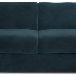 Jay-Be Deco Velvet 2 Seater Sofa Bed - Ink Blue