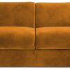 Jay-Be Deco Velvet 3 Seater Sofa Bed - Gold