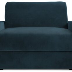 Jay-Be Deco Velvet Love Chair Sofa Bed - Ink Blue