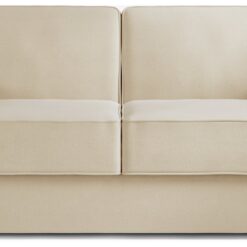 Jay-Be Linea Fabric 2 Seater Sofa Bed - Cream