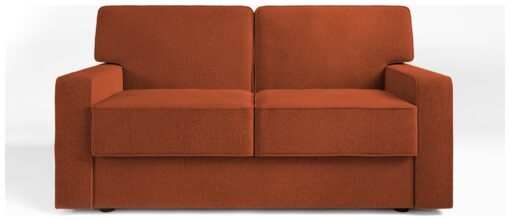 Jay-Be Linea Fabric 2 Seater Sofa Bed - Orange