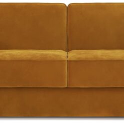 Jay-Be Linea Velvet 2 Seater Sofa Bed - Gold