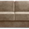 Jay-Be Linea Velvet 3 Seater Sofa Bed - Beige