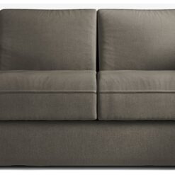 Jay-Be Slim Fabric 2 Seater Sofa Bed - Pewter