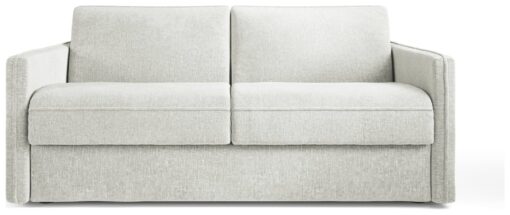 Jay-Be Slim Fabric 3 Seater Sofa Bed - Light Grey