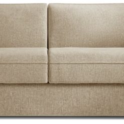 Jay-Be Slim Fabric 3 Seater Sofa Bed - Stone