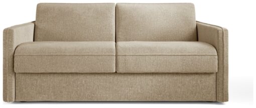 Jay-Be Slim Fabric 3 Seater Sofa Bed - Stone