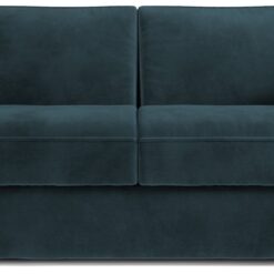 Jay-Be Slim Velvet 2 Seater Sofa Bed - Ink Blue