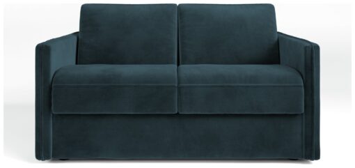 Jay-Be Slim Velvet 2 Seater Sofa Bed - Ink Blue