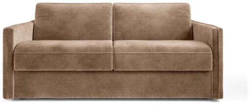 Jay-Be Slim Velvet 3 Seater Sofa Bed - Beige