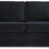 Jay-Be Urban Velvet 2 Seater Sofa Bed - Charcoal