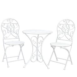 Joselyn Folding Dining Set with 2 Chairs