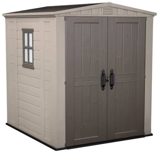 Keter Factor Apex Outdoor Garden Storage Shed 6 x 6ft