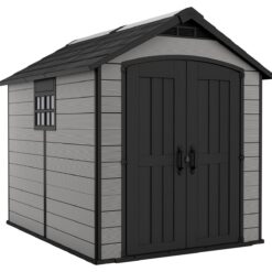 Keter Premier Apex Outdoor Garden Storage Shed - 7.5 x 9ft