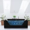 Krauss 1740 mm x 790 mm Single Ended Whirlpool Bathtub with 10 Jets